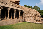 Mamallapuram - Tamil Nadu. The Pancha Paadava cave.